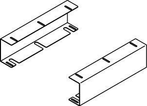 Under counter mounting bracket for 1416 and 1616